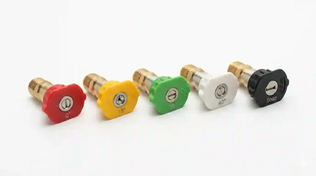5 buses haute pression colorées rouge jaune verte
blanche noire pour nettoyeur thermique professionnel