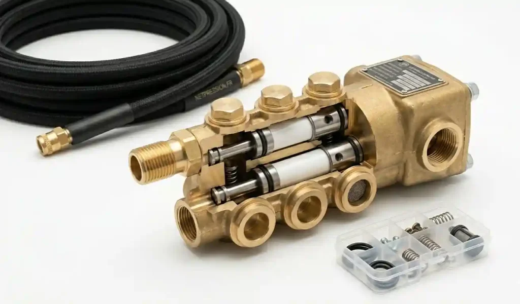 pompe nettoyeur haute pression thermique laiton céramique